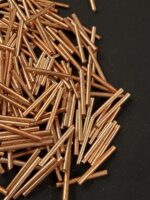 LeCraft Royal Premium copper Cut Dana / Nalki Beads for Aariwork(25mm) - Image 3