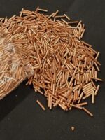 LeCraft Royal Premium copper Cut Dana / Nalki Beads for Aariwork(18mm) - Image 2