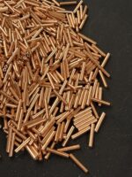 LeCraft Royal Premium copper Cut Dana / Nalki Beads for Aariwork(18mm) - Image 3