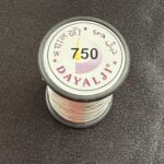 Dayalji 750 Metallic Zari Embroidery Thread - Silver