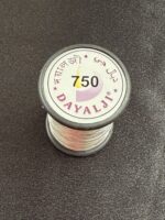 Dayalji 750 Metallic Zari Embroidery Thread - Silver