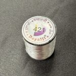 Dayalji 421 Fine Silver Metallic Zari Thread