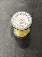 Dayalji 755 Gold Metallic Zari Embroidery Thread