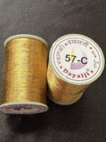 Dayalji 57-C Antique Gold Metallic Zari Thread - Image 2