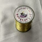 Dayalji 403 Bright Gold Metallic Zari Thread