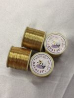 Dayalji 704 Deep Gold Metallic Zari Thread - Image 2
