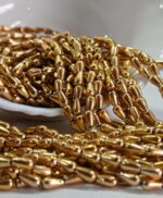 LeCraft Royal Premium Gold Metallic Drop Beads(4mm)(80beads x 15Lines per bunch)(5Bunch) - Image 2
