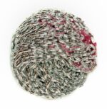 LeCraft Royal Premium Silver Metallic Long Beads - Faceted Rice/Wheat Beads for Aari Work & Embroidery(100Beads x 12bunch )(4mm)(5Bunch) - Image 2