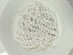 Lecraft Royal Premium White Round Pearl Beads (5mm)(75Beads x 12Lines per bunch)(5Bunch) - Image 2
