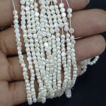 Lecraft Royal Premium Half-Round Flat-Back Pearls – Professional Embroidery & Craft Edition(3mm)(100Beads x 12Lines per bunch)(5Bunch)