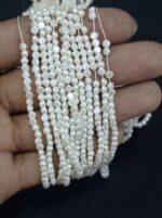 Lecraft Royal Premium Half-Round Flat-Back Pearls – Professional Embroidery & Craft Edition(3mm)(100Beads x 12Lines per bunch)(5Bunch)