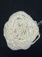 Lecraft Royal Premium Half-Round Flat-Back Pearls – Professional Embroidery & Craft Edition(3mm)(100Beads x 12Lines per bunch) - Image 2