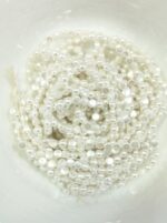 Lecraft Royal Premium Half-Round Flat-Back Pearls – Professional Embroidery & Craft Edition(5mm)(100Beads x 12Lines per bunch) - Image 2