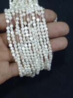 Lecraft Royal Premium Half-Round Flat-Back Pearls – Professional Embroidery & Craft Edition(4mm)(100Beads x 12Lines per bunch)(5Bunch)