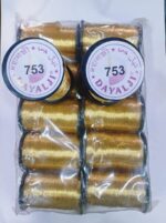Dayalji 753 Premium Golden Zari Metallic Thread - Image 3