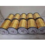 Dayalji 754 Premium Gold Metallic Zari Thread - Image 2