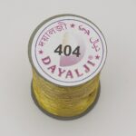 Dayalji Premium Golden Zari Metallic Thread Reels (Models 404)