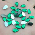 Sparkling Teardrop Rhinestones – Color Flatback Gems for DIY Crafts - Image 6