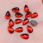 Sparkling Teardrop Rhinestones – Color Flatback Gems for DIY Crafts - Image 5