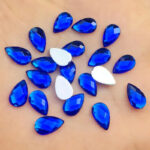 Sparkling Teardrop Rhinestones – Color Flatback Gems for DIY Crafts - Image 4