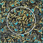 Half-Moon (Crescent) Kundan Stones in Gold-Finished Settings (4x8)(50g) - Image 7