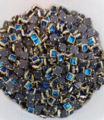 Square Kundan Stones in Gold-Finished Prong Settings (4x4)(50g) - Image 4