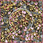 Teardrop Kundan Stones in Gold-Finished Settings (6x8)(50g) - Image 11