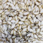 Premium White Glossy Kundan Stones with Gold-Toned Border(Eye Shape) (Pack of 50g)