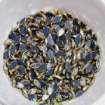 Premium Eye Kundan Stones – White & Champagne Faceted Crystals in Gold-Plated Brass Settings for Aari Embroidery, Bridal Couture, and Jewelry Making(50g) - Image 2