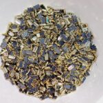 Premium Stick/Rectangle Kundan Stones – White & Champagne Faceted Crystals in Gold-Plated Brass Settings for Aari Embroidery, Bridal Couture, and Jewelry Making(50g) - Image 2