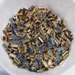 Traditional Gold-Plated Kundan Stones – Faceted Glass Crystals in Brass Metal Settings for Aari Embroidery, Bridal Lehengas, and Jewelry Making(Stick/Rectangle) (Pack of 50g)