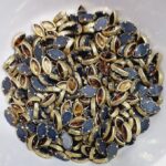 Traditional Gold-Plated Kundan Stones – Faceted Glass Crystals in Brass Metal Settings for Aari Embroidery, Bridal Lehengas, and Jewelry Making(Eye) (Pack of 50g) - Image 2