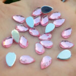 Sparkling Teardrop Rhinestones – Color Flatback Gems for DIY Crafts - Image 7