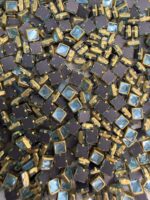 Square Kundan Stones in Gold-Finished Prong Settings (4x4)(50g) - Image 17