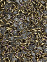 Half-Moon (Crescent) Kundan Stones in Gold-Finished Settings (4x8)(50g) - Image 4