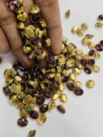 Premium Clip Stones | Gold-Plated Oval Stone Settings (10x12)(20Pc) - Image 23