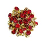 Premium Round Faceted Clip Stones in Gold Claw Setting (28SS)(20Pc) - Image 15