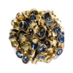 Premium Round Faceted Clip Stones in Gold Claw Setting (28SS)(20Pc) - Image 14