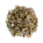 Premium Round Faceted Clip Stones in Gold Claw Setting (28SS)(20Pc) - Image 8
