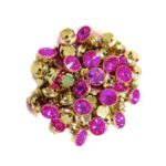 Premium Round Faceted Clip Stones in Gold Claw Setting (28SS)(20Pc) - Image 6