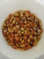 Premium Clip Stones | Gold-Plated Oval Stone Settings (8x10)(20Pc) - Image 23