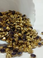 Premium Clip Stones | Gold-Plated Oval Stone Settings (10x14)(20Pc) - Image 19