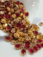 Premium Clip Stones | Gold-Plated Oval Stone Settings (10x14)(20Pc) - Image 13