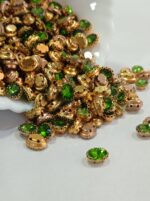 Premium Clip Stones | Gold-Plated Oval Stone Settings (10x14)(20Pc) - Image 11