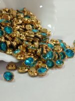 Premium Clip Stones | Gold-Plated Oval Stone Settings (10x14)(20Pc) - Image 10