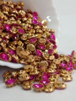 Premium Clip Stones | Gold-Plated Oval Stone Settings (10x14)(20Pc) - Image 7