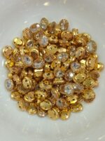 Premium Clip Stones | Gold-Plated Oval Stone Settings (8x10)(20Pc) - Image 9