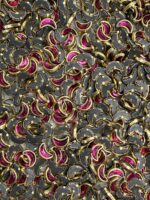 Half-Moon (Crescent) Kundan Stones in Gold-Finished Settings (4x8)(50g) - Image 2