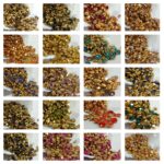 Premium Clip Stones | Gold-Plated Oval Stone Settings (10x14)(20Pc)