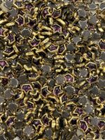 Crown Shaped Kundan Stones in Gold-Finished Settings (50g) - Image 5